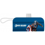 XPower PB5E MN-121-DCA 3合1迷你5000mAh移動電源 (美國隊長系列)